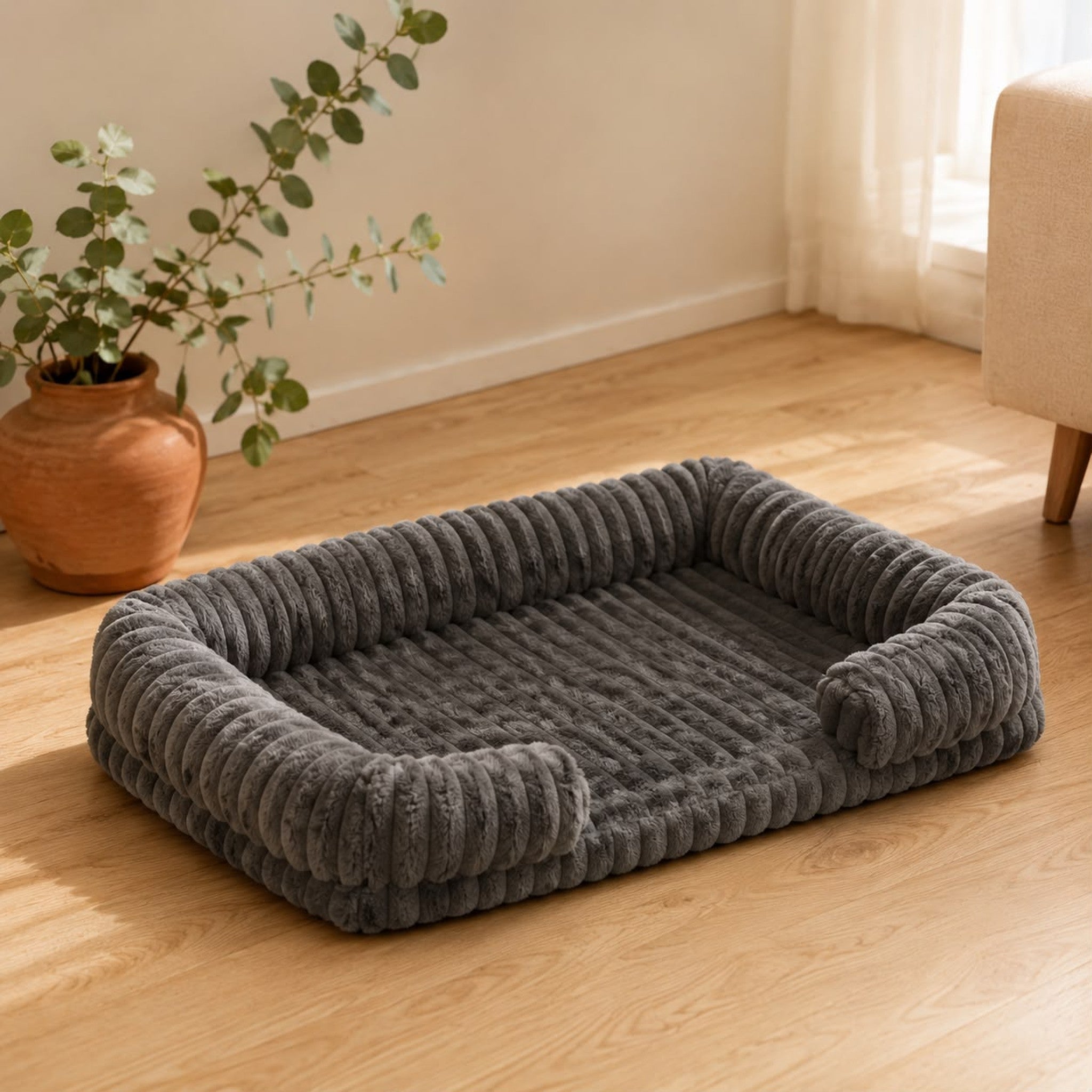 Pawzy Cloud Bed orthopedic memory foam dog bed — product view