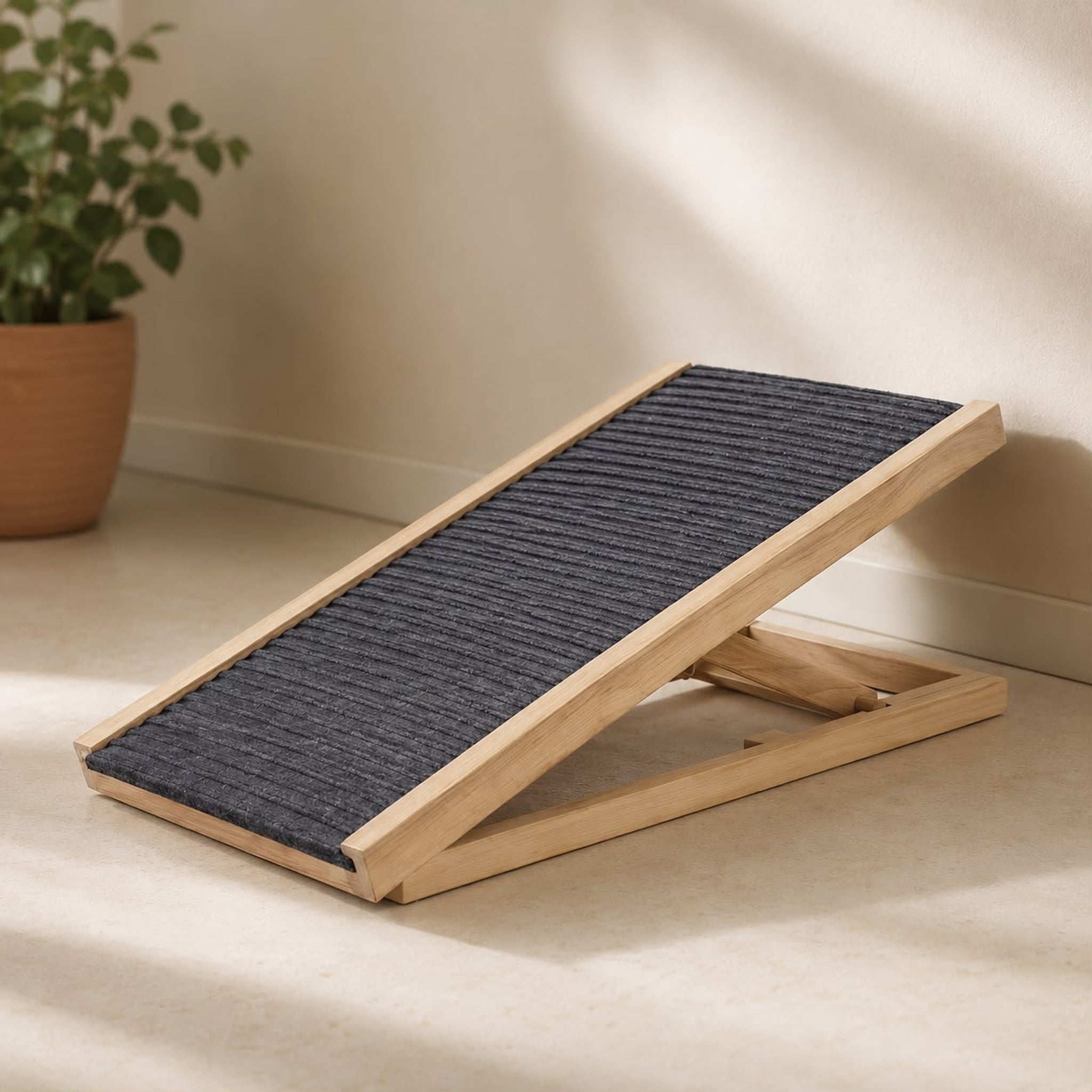 Pawzy Ramp folding wooden dog ramp — product view